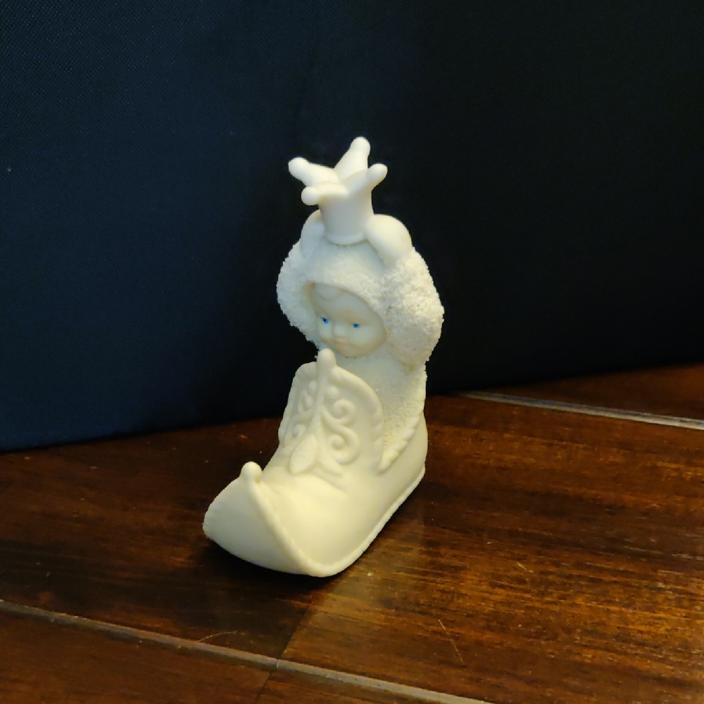 Department 56 Snowbabies royal Bootiebaby Vintage Collectible